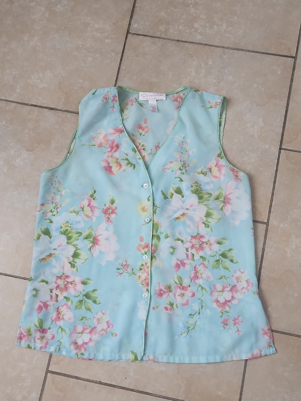 Oscar De La Renta Top Size Small